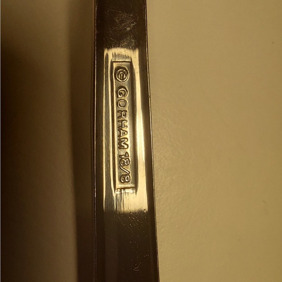 Gorham Stainless Steel 18/8  MADERA Oval Soup Spoon(s) Set Of Four - Picture 5 of 6